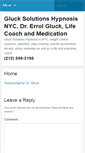 Mobile Screenshot of glucksolutions.org