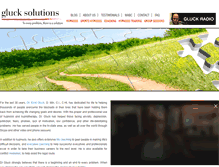 Tablet Screenshot of glucksolutions.org